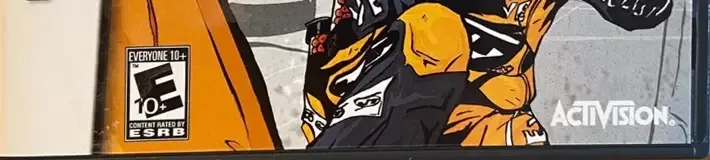 Greg Hastings' Tournament Paintball Max'd, the ESRB box on its front