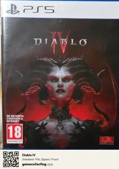 Diablo IV PlayStation 5, Spain box front