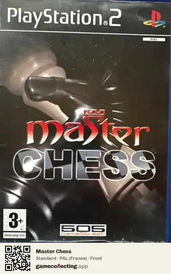 Master Chess PlayStation 2, France box front