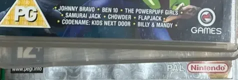 Cartoon Network: Punch Time Explosion XL, the Australian classification mark on its front