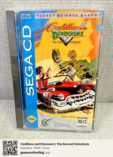 Cadillacs and Dinosaurs: The Second Cataclysm Sega Mega-CD / Sega CD, NTSC box front