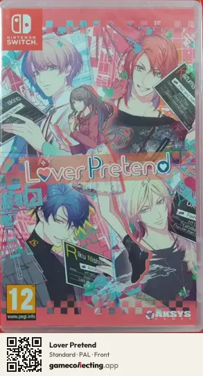 Lover Pretend Nintendo Switch, PAL box front