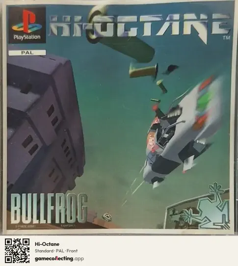 Hi-Octane PlayStation, PAL box front