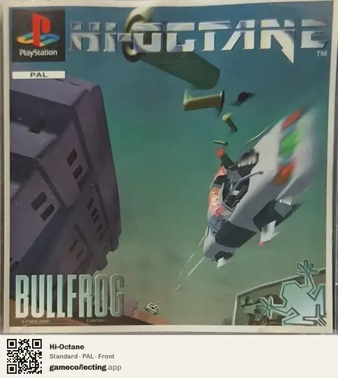 Hi-Octane PlayStation, PAL box front