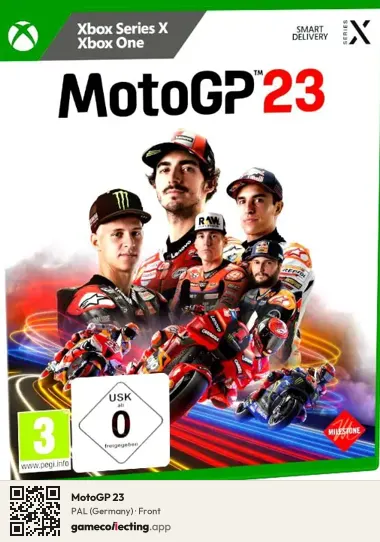 MotoGP 23 Xbox Series X, Germany box front