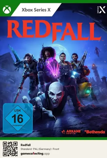 Redfall Xbox Series X, Germany box front