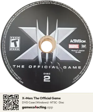 X-Men: The Official Game Computer, NTSC disc