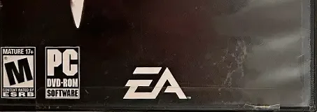The Godfather: The Game, the ESRB box on its front