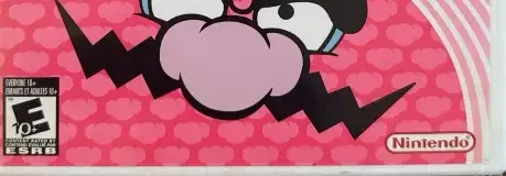 WarioWare: Smooth Moves, the ESRB box on its front