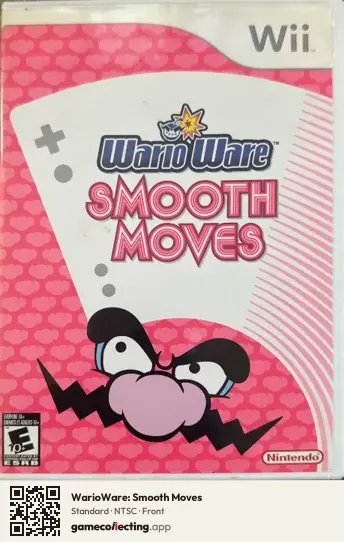 WarioWare: Smooth Moves Nintendo Wii, NTSC box front