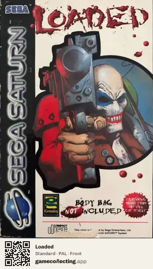 Loaded Sega Saturn, PAL box front