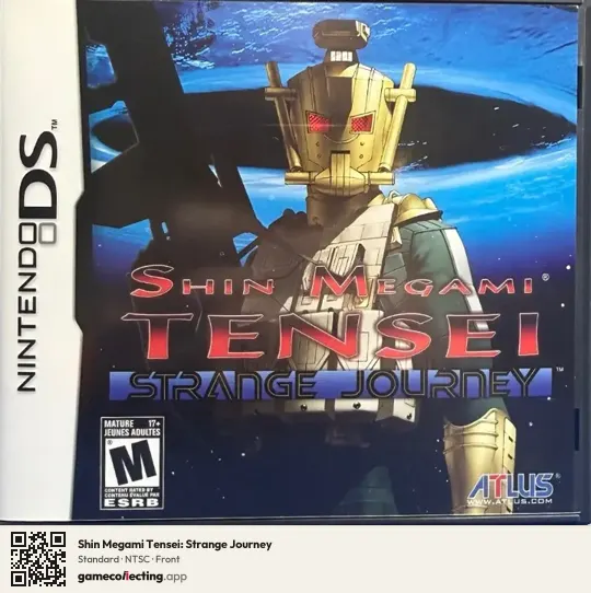 Shin Megami Tensei: Strange Journey Nintendo DS, NTSC box front