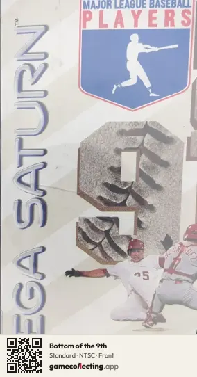 Bottom of the 9th Sega Saturn, NTSC box front