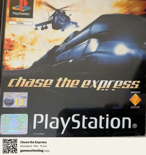 Chase the Express PlayStation, PAL box front