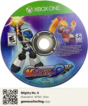 Mighty No. 9 Xbox One, NTSC disc