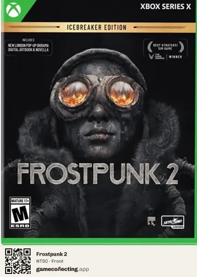Frostpunk 2 Xbox Series X, NTSC box front