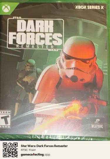 Star Wars: Dark Forces Remaster Xbox Series X, NTSC box front