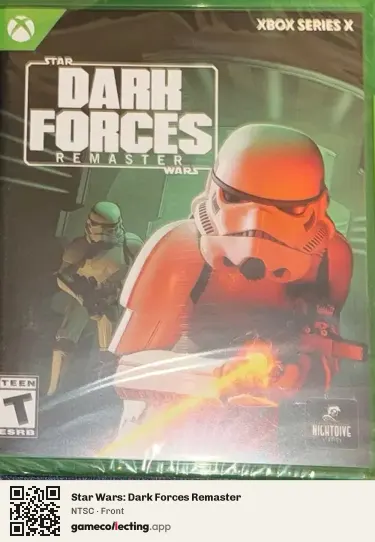 Star Wars: Dark Forces Remaster Xbox Series X, NTSC box front