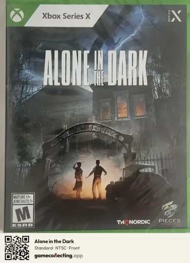 Alone in the Dark Xbox Series X, NTSC box front