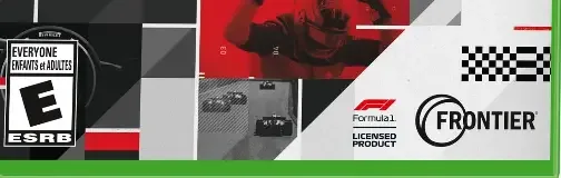 F1 Manager 2023, the ESRB box on its front