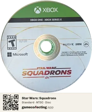 Star Wars: Squadrons Xbox One, NTSC disc