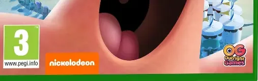 SpongeBob SquarePants: The Patrick Star Game, the PEGI square on its front