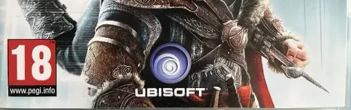Assassin's Creed: Revelations, the PEGI square on its front