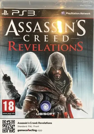 Assassin's Creed: Revelations PlayStation 3, PAL box front