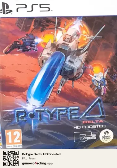 R-Type Delta: HD Boosted PlayStation 5, PAL box front