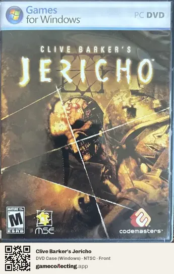 Clive Barker's Jericho Computer, NTSC box front
