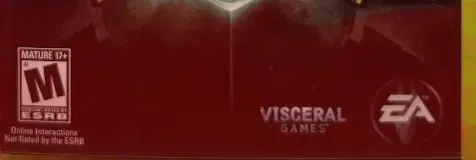 Dead Space 2, the ESRB box on its front