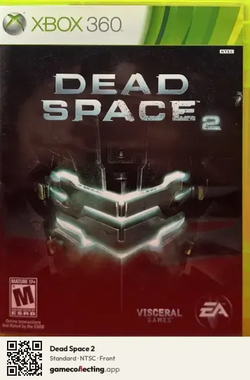 Dead Space 2 Xbox 360, NTSC box front