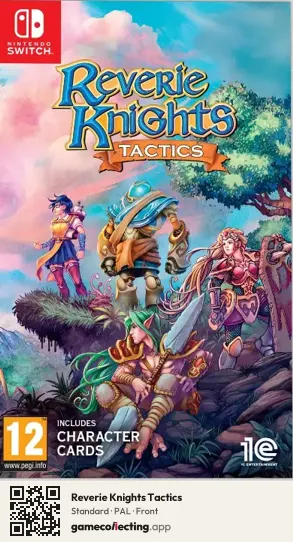 Reverie Knights Tactics Nintendo Switch, PAL box front