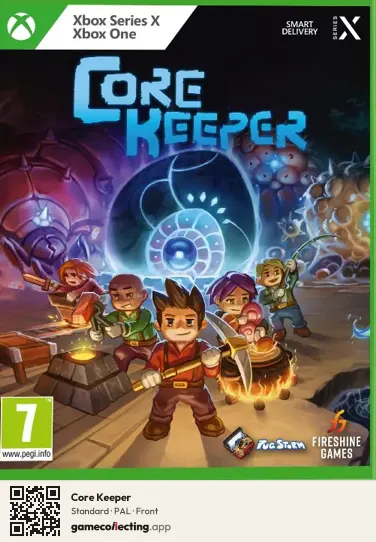 Core Keeper Xbox Series X, PAL box front