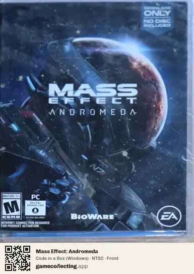 Mass Effect: Andromeda Computer, NTSC box front