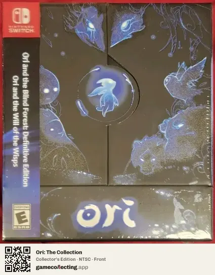 Ori: The Collection Nintendo Switch, NTSC box front