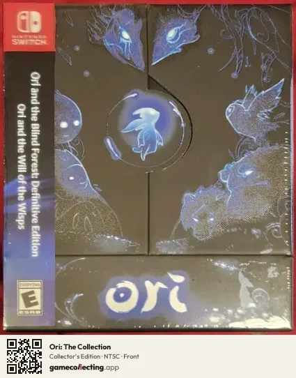 Ori: The Collection Nintendo Switch, NTSC box front
