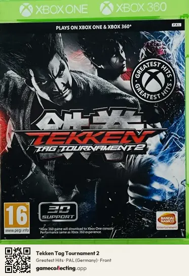 Tekken Tag Tournament 2 Xbox 360, Germany box front