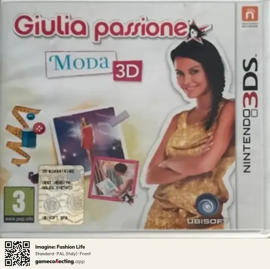 Imagine: Fashion Life Nintendo 3DS, Italy box front