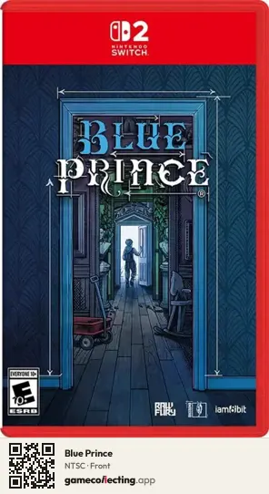 Blue Prince Nintendo Switch 2, NTSC box front