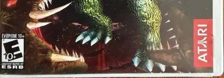 Godzilla Unleashed, the ESRB box on its front