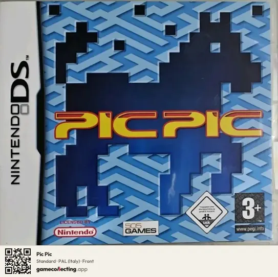 Pic Pic Nintendo DS, Italy box front