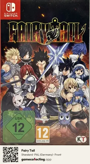Fairy Tail Nintendo Switch, Germany box front