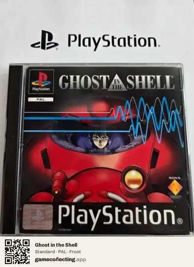 Ghost in the Shell PlayStation, PAL box front