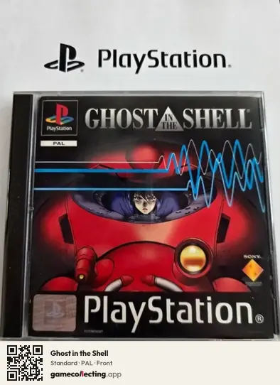 Ghost in the Shell PlayStation, PAL box front