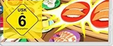 Sushi Striker: The Way of Sushido, the USK square on its front