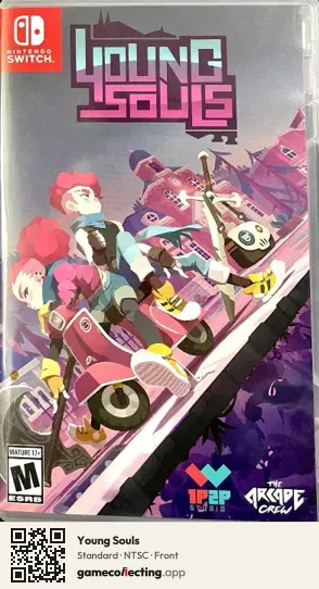 Young Souls Nintendo Switch, NTSC box front