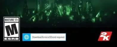 BioShock: The Collection, the ESRB box on its front