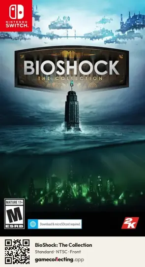 BioShock: The Collection Nintendo Switch, NTSC box front