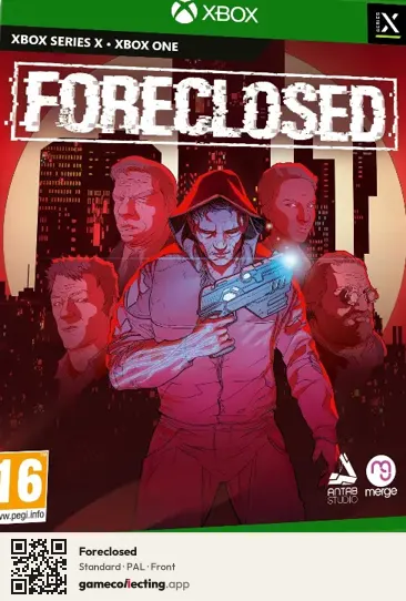 Foreclosed Xbox Series X, PAL box front